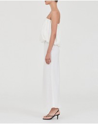 FRIEND of AUDREY - The Linen Bubble Top