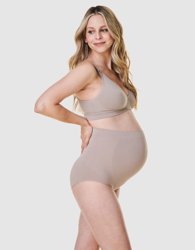 Bravado - Seamless High Waist Bump Support Maternity Brief
