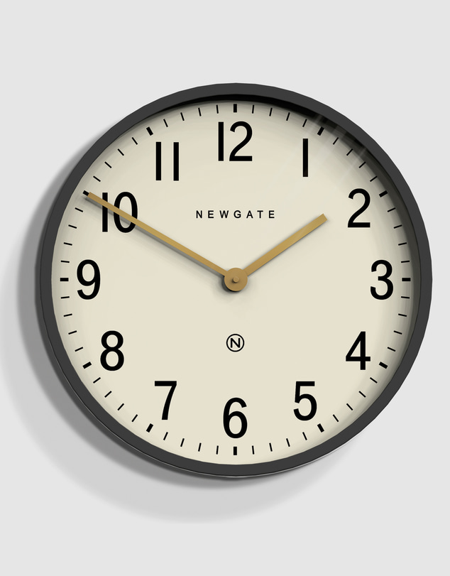 Newgate - Newgate Mr Edwards Clock Matte Blizzard Grey