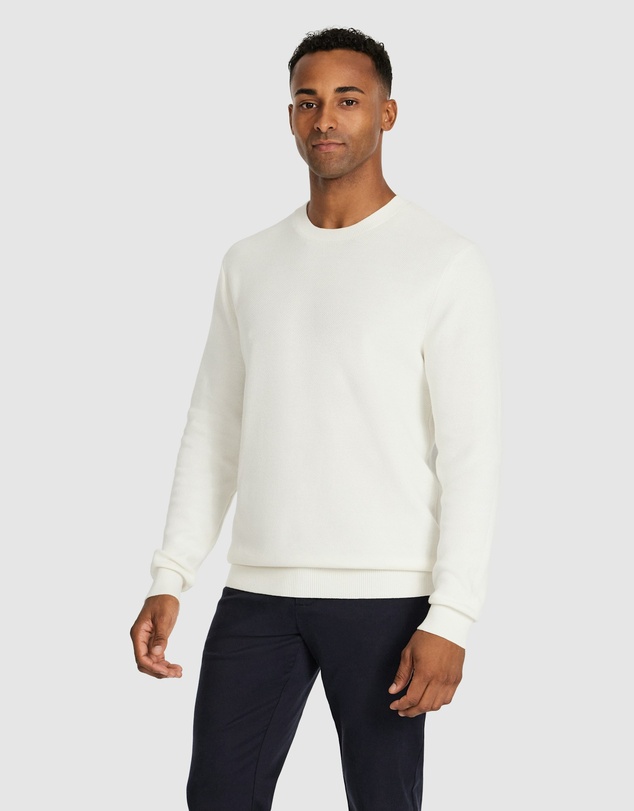 Tarocash - Idris Textured Crew Knit