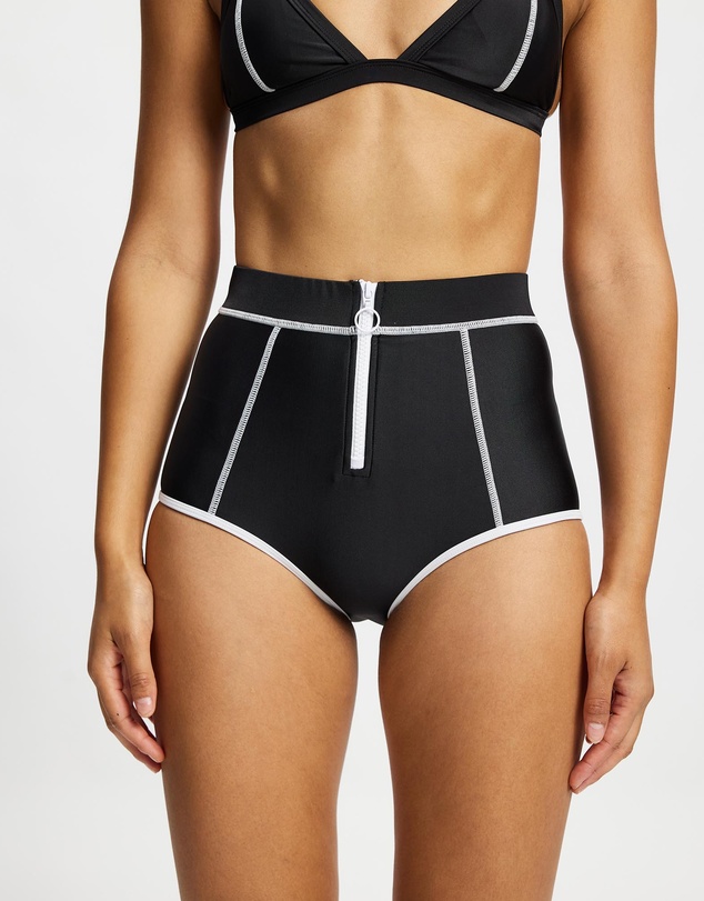 Duskii - High Waist Zip Bottom