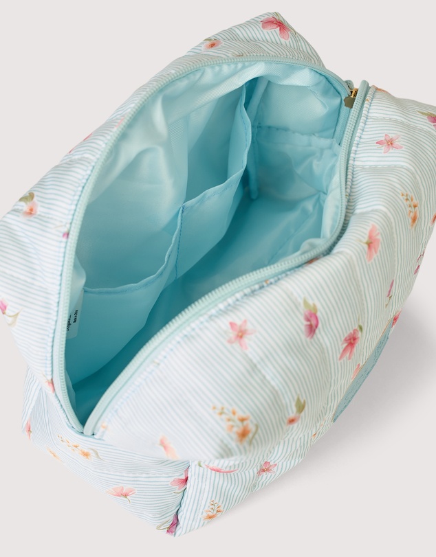 The Somewhere Co - Blue Garden Cosmetic Case