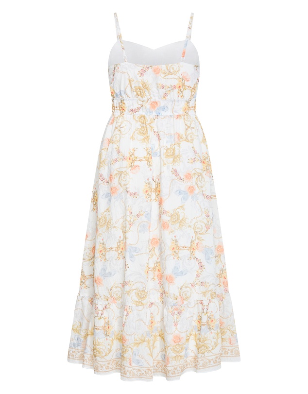 City Chic - Clover Opulent Print Maxi Dress