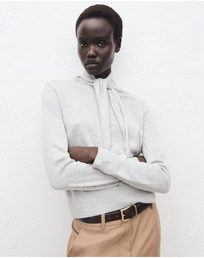 M.N.G - Turtleneck Sweater With Knot