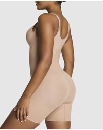 Spanx - Spanxsculpt Gofigure-Open Bust Mid Thigh Bodysuit