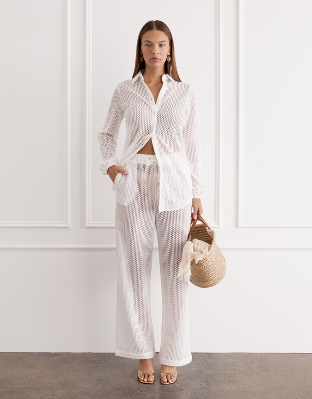 Aqua Blu Australia - Blanc Resort Pants