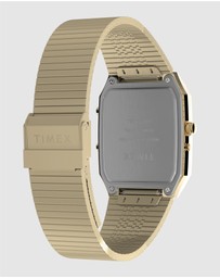 TIMEX - Q Timex® 1982 Ana-Digi Reissue 33mm Stainless Steel Bracelet Watch