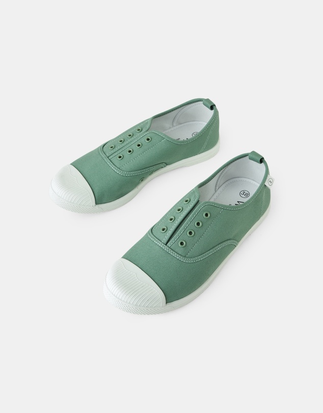 Walnut Melbourne - Euro Canvas Plimsole