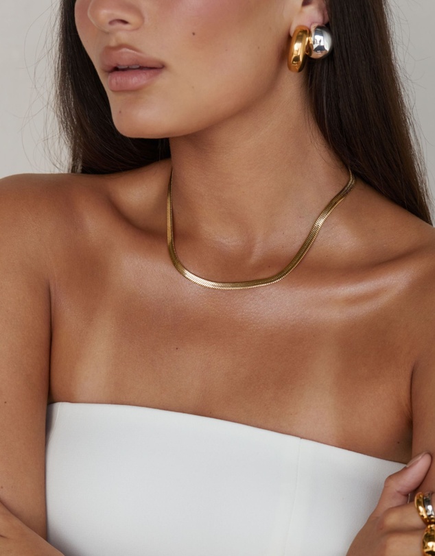 CENDRE - Beau Snake Necklace