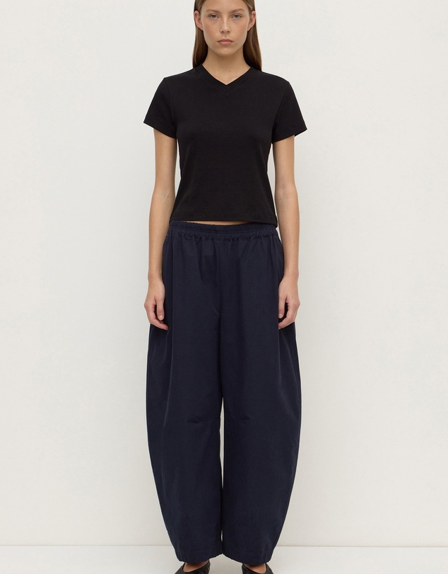 Revibe - Repaired Assembly Label Cotton Womens Pants
