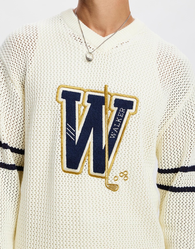 Walker Golf Things - Craftwork Knit Sweater - ICONIC EXCLUSIVE