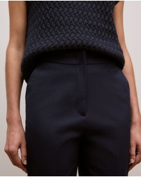 Trenery - Cotton Bi-stretch Pant in Night Sky