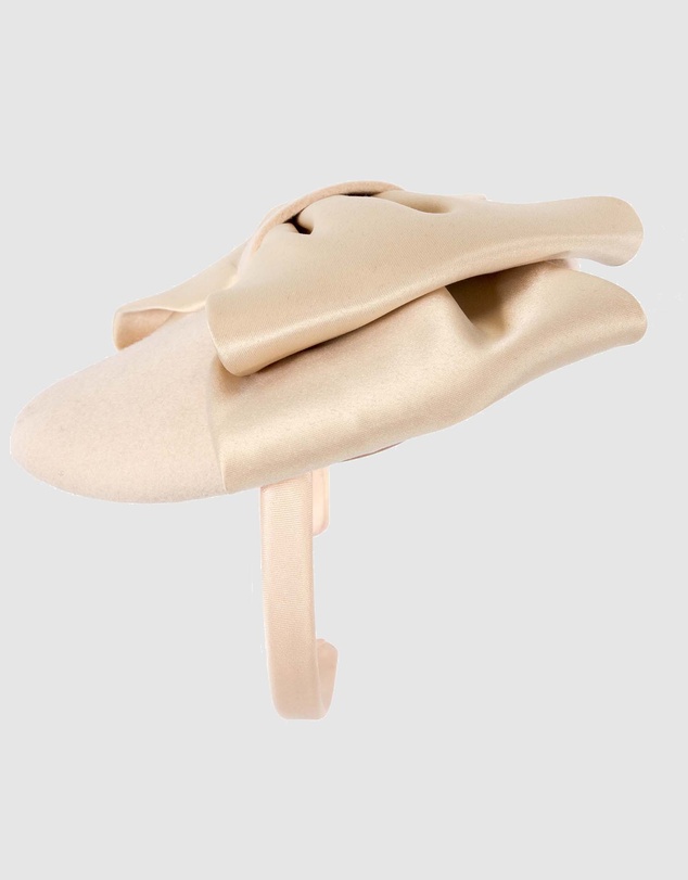 Max Alexander - Felt Winter Pillbox Fascinator with Bow
