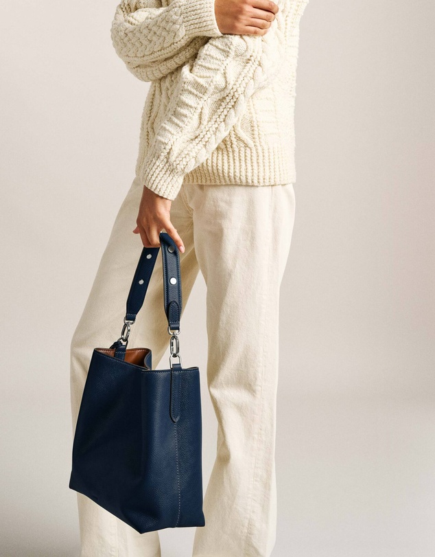 Fossil - Jessie Blue Bucket Shouder Bag Bag