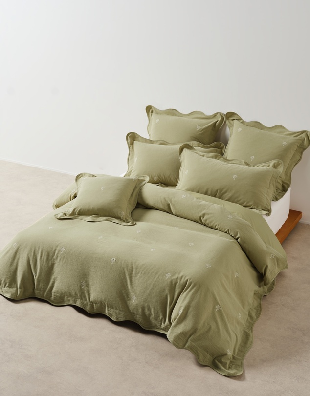 Linen House - Palmier Filled Cushion