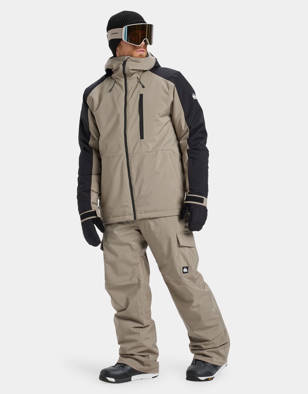 Quiksilver - Mens Mission Block Snow Jacket