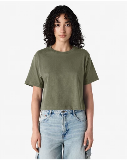 American Apparel - Women's Fine Jersey Boxy T-Shirt