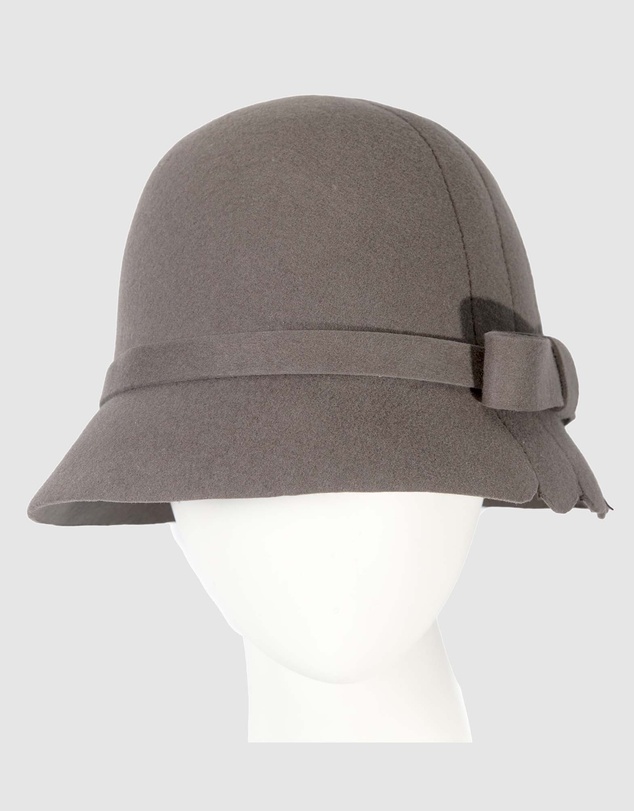Max Alexander - Grey Felt Fashion Bucket Hat