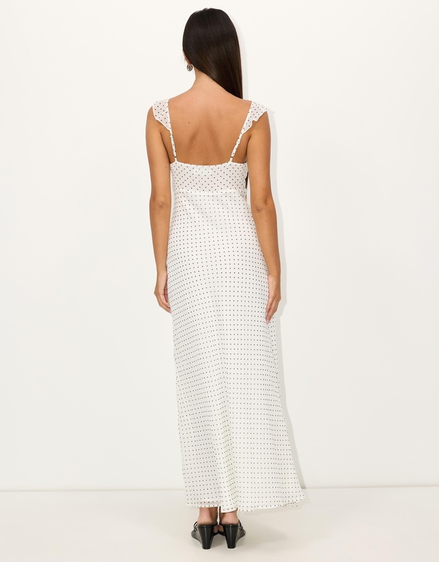 Dazie - Swell Polka Dot Maxi Dress