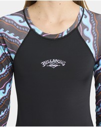 Billabong - Girls 6 to 14 Sea Level Long Sleeve Bodysuit Rash Vest