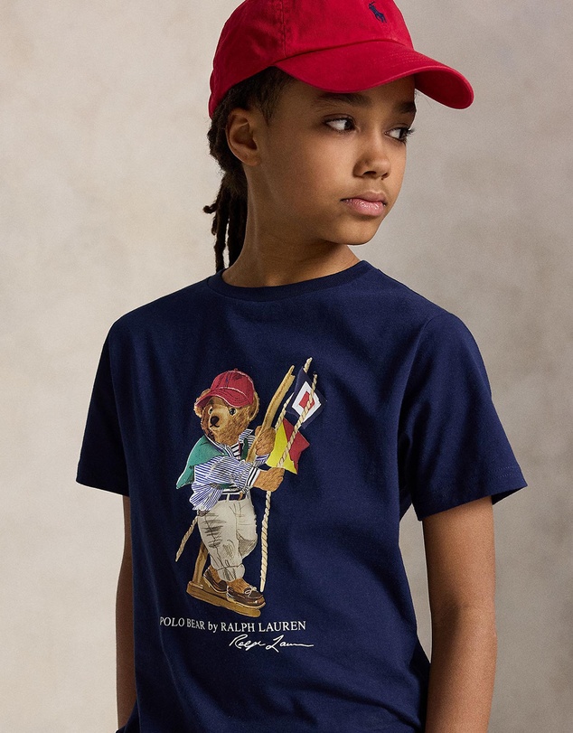 Polo Ralph Lauren - Polo Bear Cotton Jersey Tee - Teens
