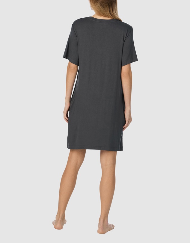 DKNY - Viscose Jersey Short Sleeve T-Shirt Nightgown