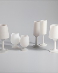 porter green - swepp | silicone unbreakable wine glasses