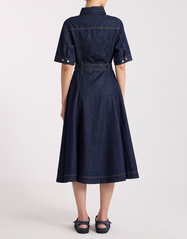David Lawrence - Mateo Denim Shirt Dress