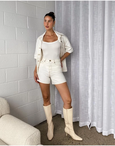 Dazie - Balmy Nights Denim Shorts