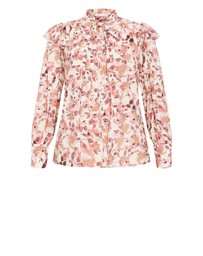 City Chic - Selena Print Shirt