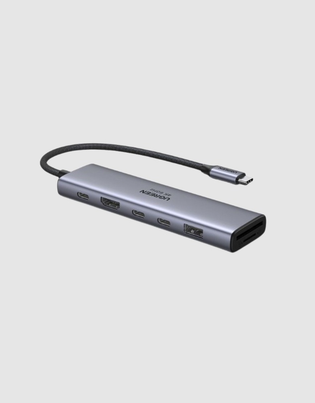 Ugreen - Ugreen 7-in-1 USB C Hub with Single 4K HDMI output