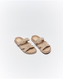 Walnut Melbourne - Paxon Leather Slide