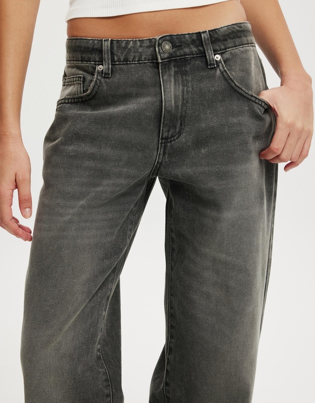 Cotton On - Low Rise Straight Jeans