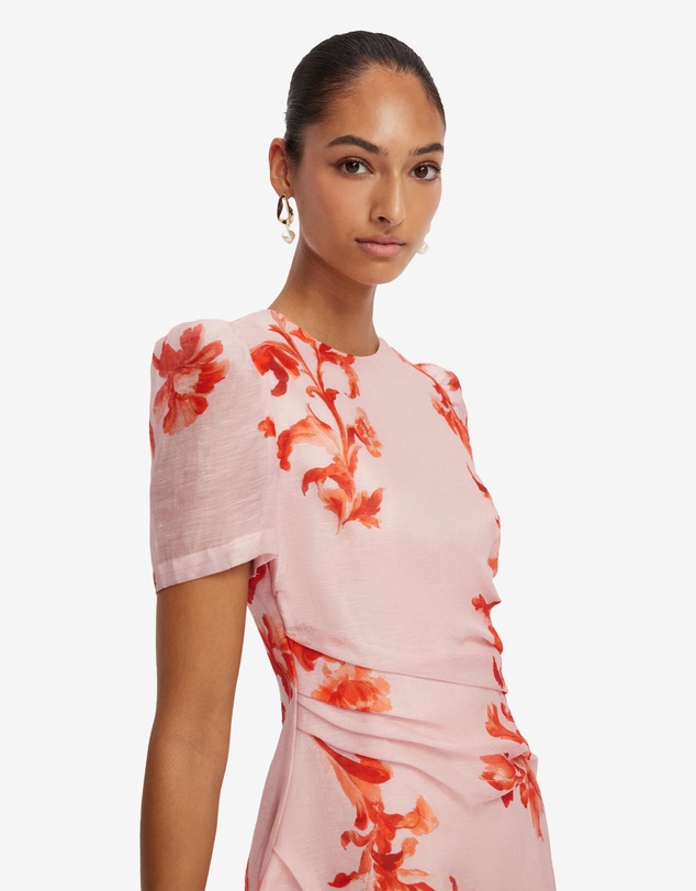 LEO LIN - Elyse Short Sleeve Mini Dress