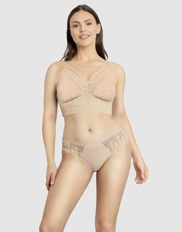 Parfait - Mia Wireless Longline Lace Bralette