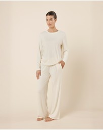 Gingerlilly - Ellie Lightweight Velour Cable Knit Set