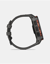 Garmin - Instinct 3 50mm Solar Black Bezel with Charcoal Band
