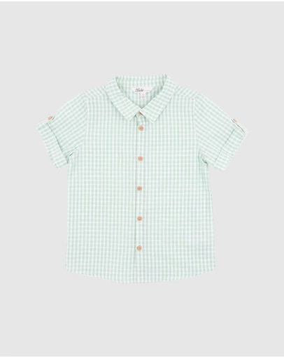 Bebe by Minihaha - Roman Short Sleeve Shirt - Kids