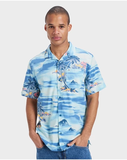 Quiksilver - Mens Beach Club Short Sleeve Shirt