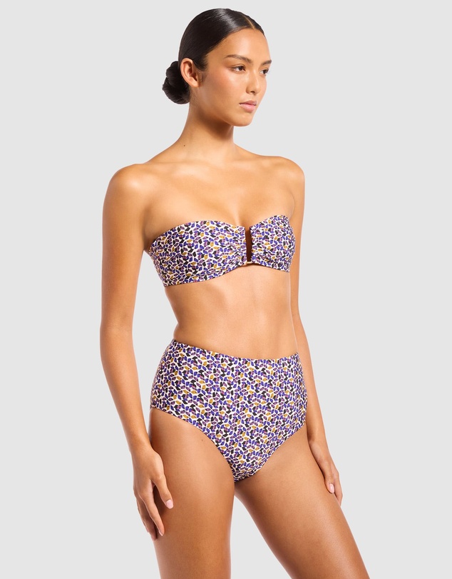 JETS - Kaleidoscope High Waist Bikini Bottom