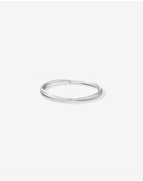 Michael Hill - 63mm Twist Bangle in Sterling Silver