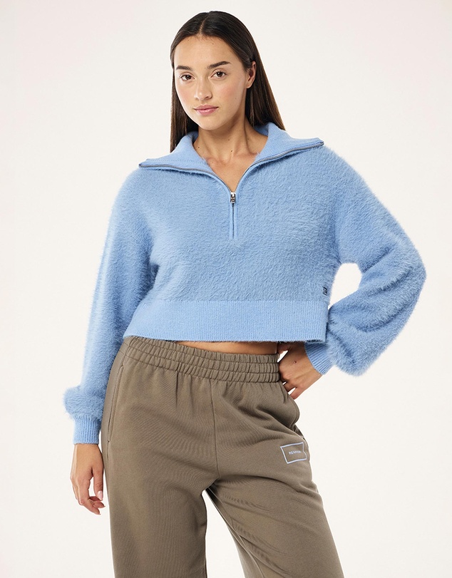 P.E Nation - Greenpoint Knit Zip Neck Sweater