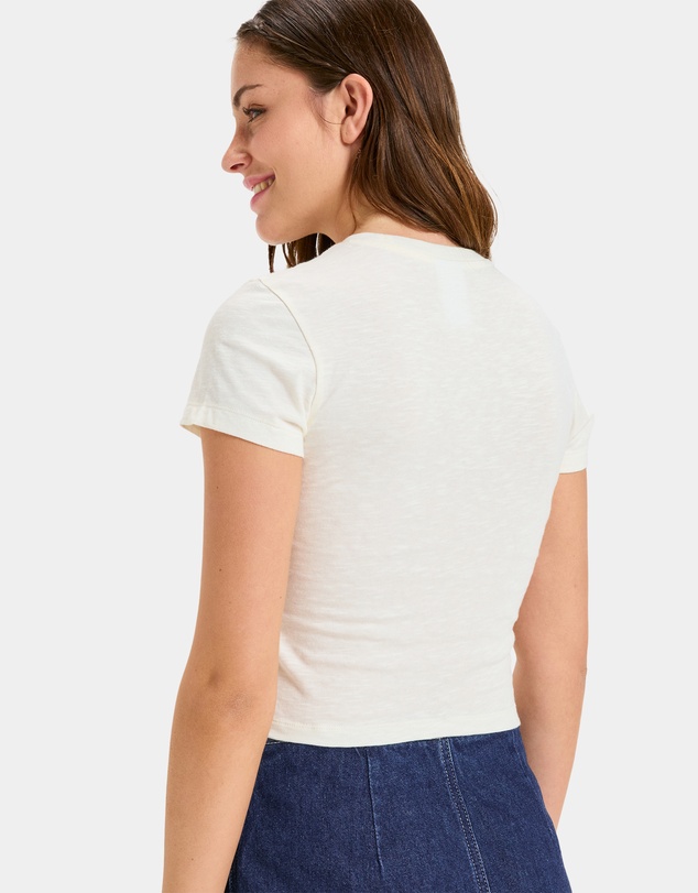 Roxy - Womens Chloe Kim Baby T-Shirt