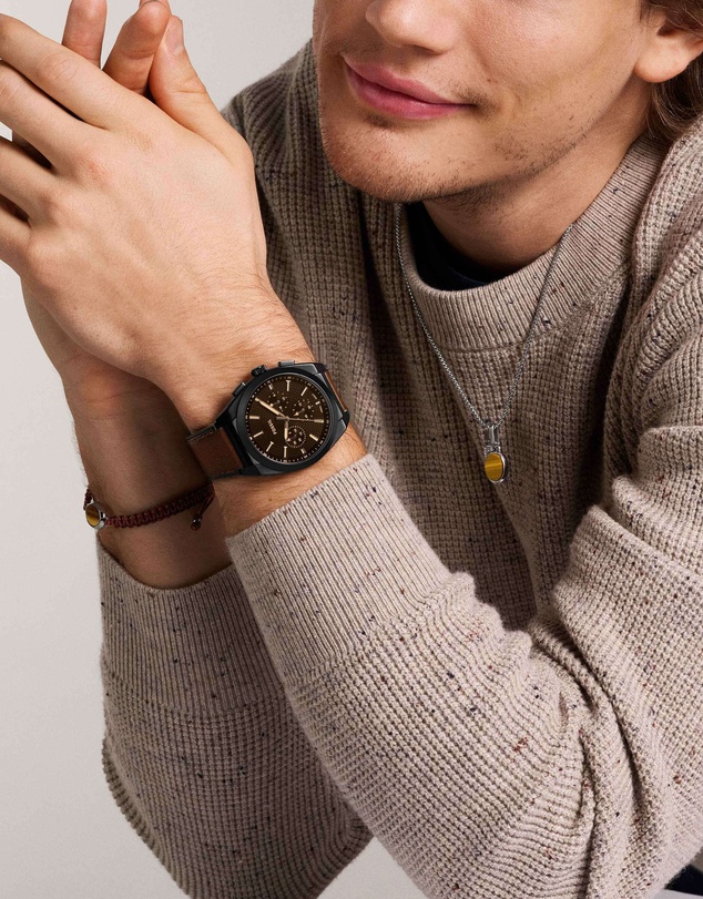 Fossil - Everett Brown Chronograph Watch