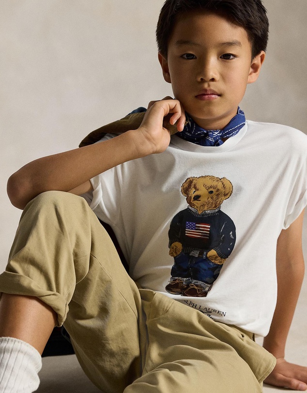 Polo Ralph Lauren - Polo Bear Cotton Jersey Tee - Teens