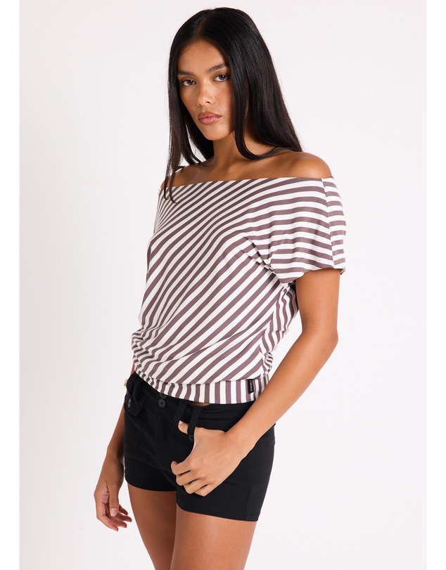 Insight - Candice Striped Slouch Top