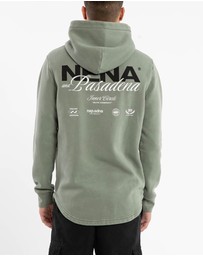 Nena & Pasadena - Neutral Dual Curved Hoodie