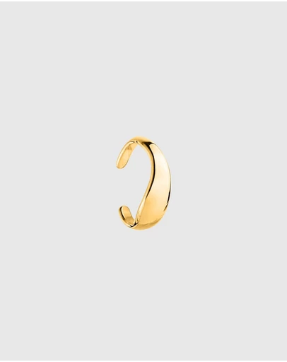 Najo - Tidal Yellow Gold Ear Cuff