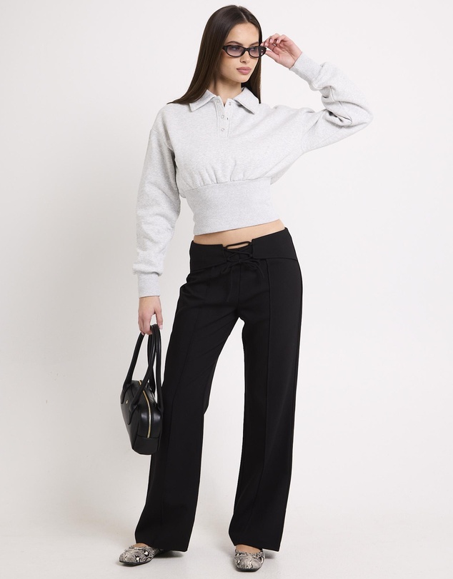 Subtitled - Tori Fleece Button Up
