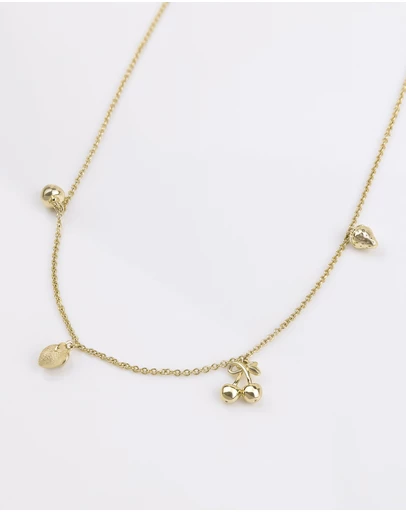 Wanderlust + Co - Fruit Party Charms Necklace